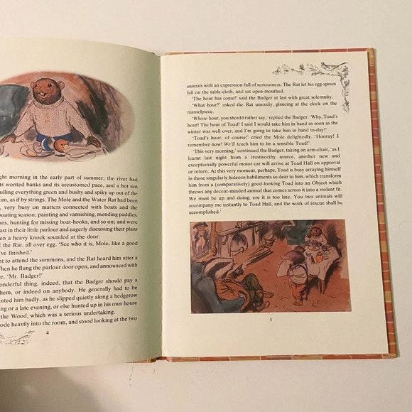 Vintage 1983 Tales From The Wind In The Willow Mr Toad Kenneth Grahame - Picture 8 of 12